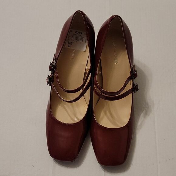 BRAND NEW MARC FISHER DOUBLE-STRAP BLOCK-HEEL PUMPS - Picture 3 of 16